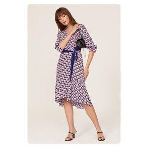 ★ Diane Von Fustenberg Ana Wrap Dress - Multicolored ★